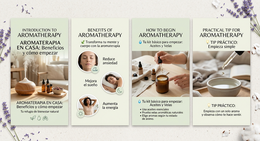 Aromaterapia en casa: beneficios y cómo empezar