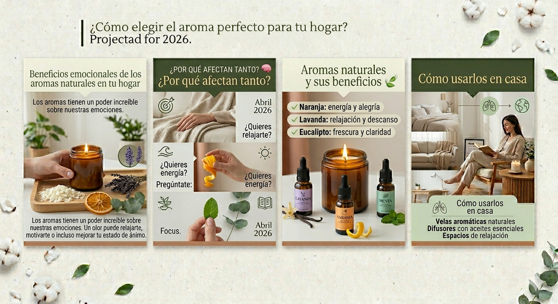 Beneficios emocionales de los aromas naturales en tu hogar