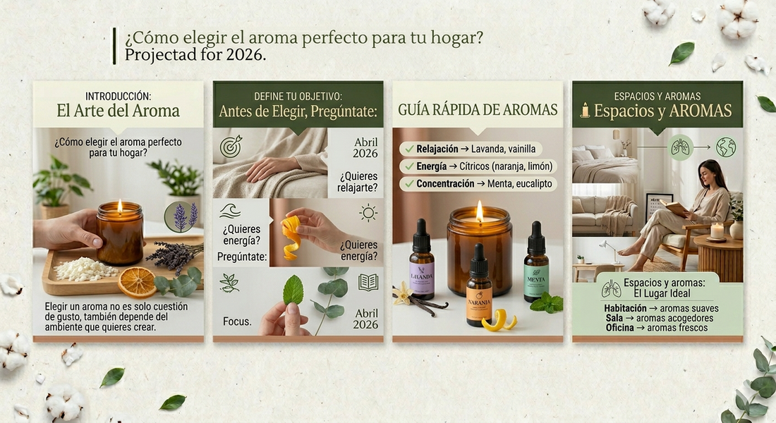 Cómo elegir el aroma perfecto para tu hogar