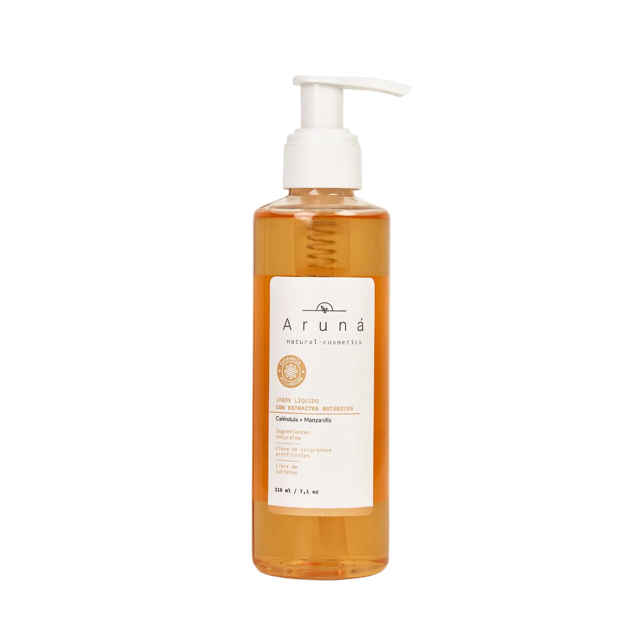 Jabón limpiador facial caléndula y manzanilla