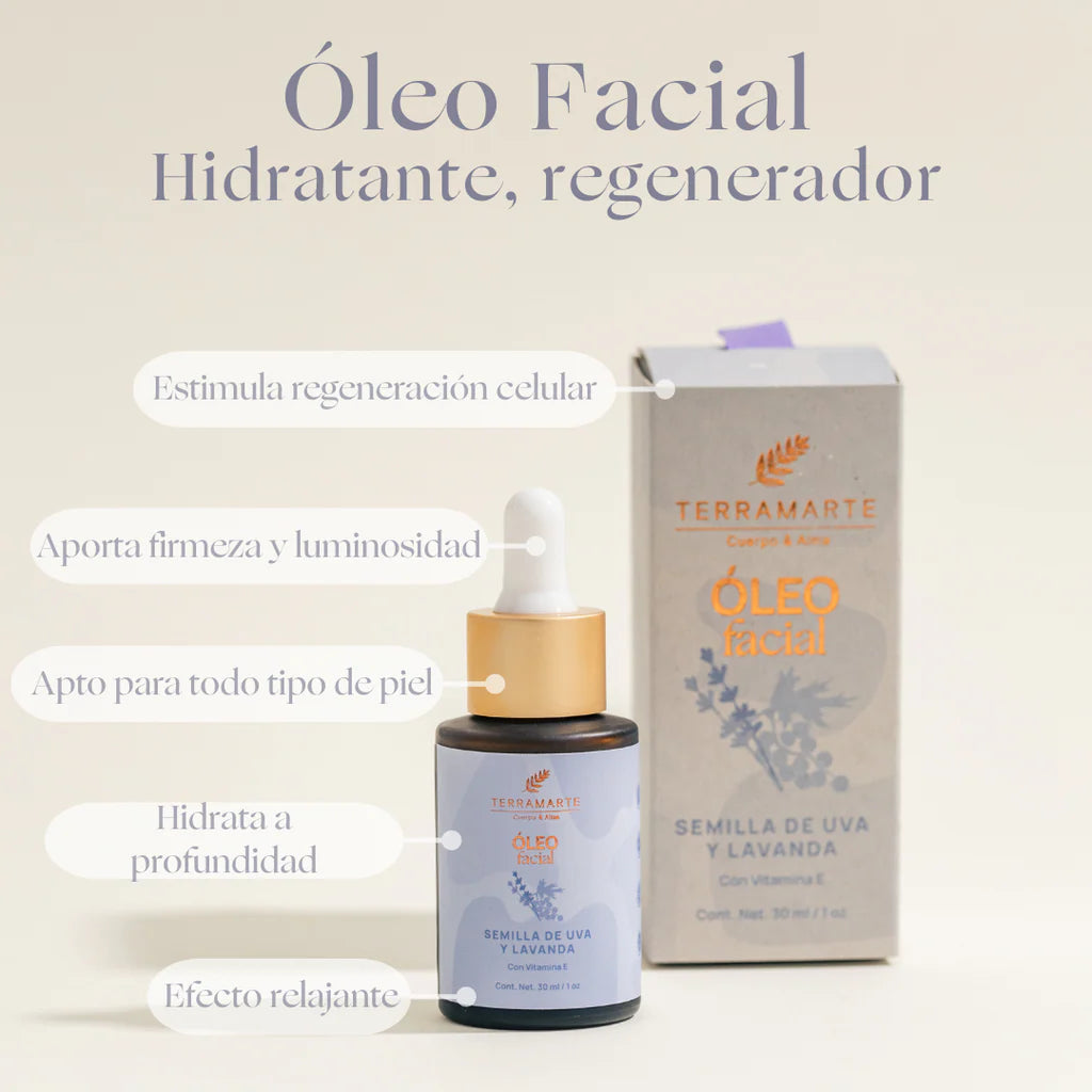 Óleo Facial Hidratante y Regenerador